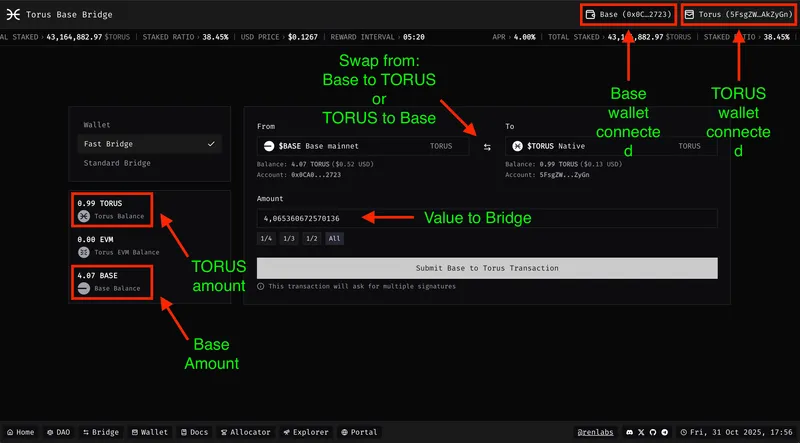 Bridge mechanisms interface